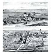 Nes Hansen Ranch and Residence, Stiles A. McLaughlin, Armona, Lemoore, Tulare County 1892
